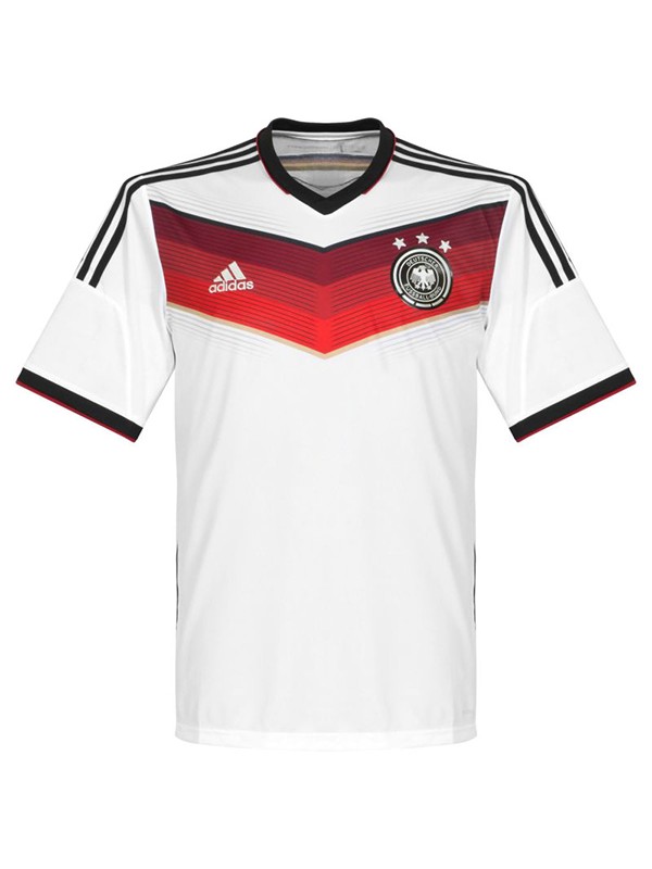 Germany maillot rétro domicile uniforme de football Premier kit de maillot de football pour hommes 2015